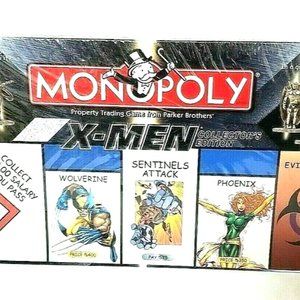 X-Men Monopoly Collectors Edition Factory Marvel Parker Brothers Sealed NEW RARE